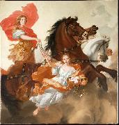 Gerard de Lairesse Apollo and Aurora oil painting